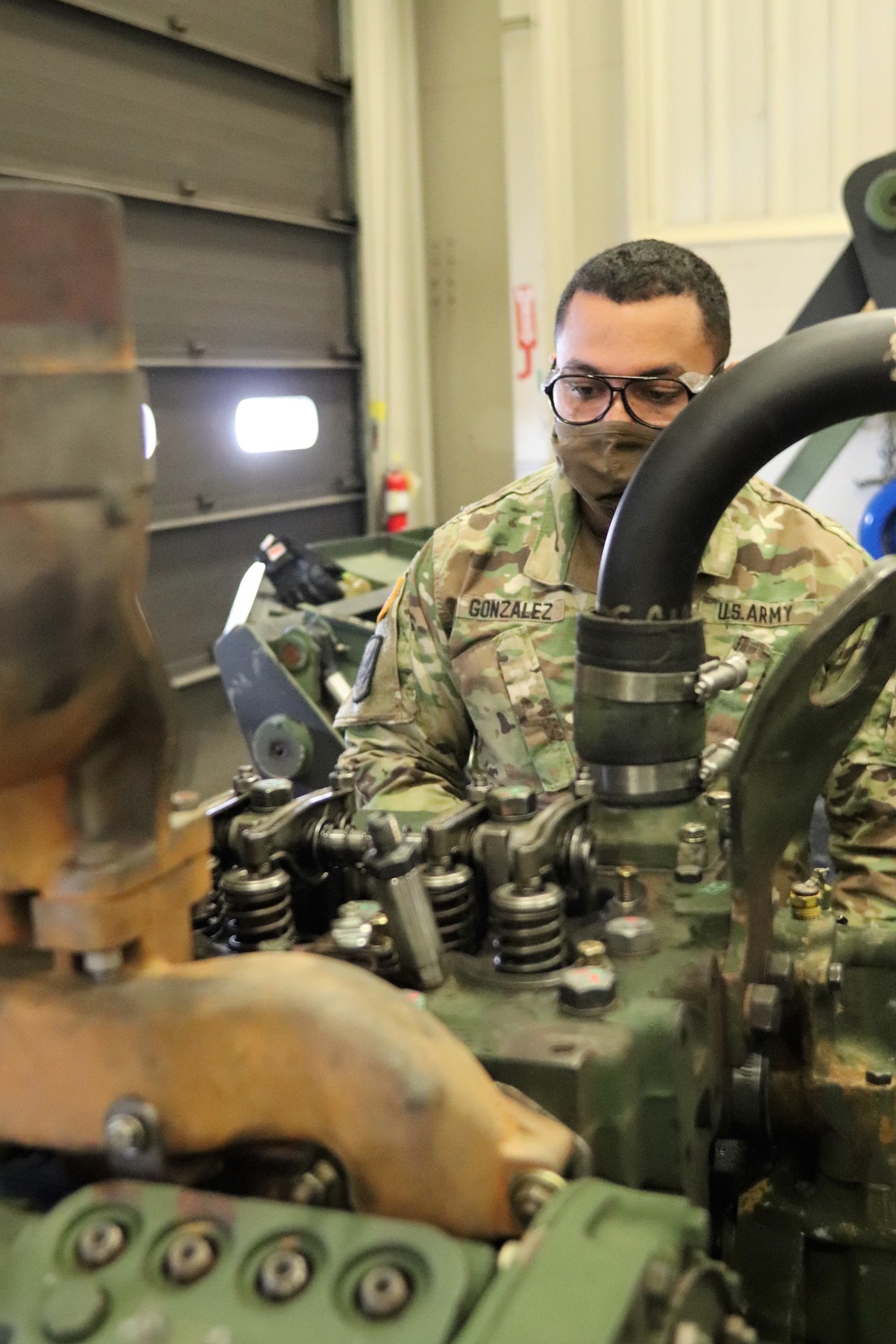 Construction Equipment Repairer Advanced Leader Course students build skills at Fort McCoy