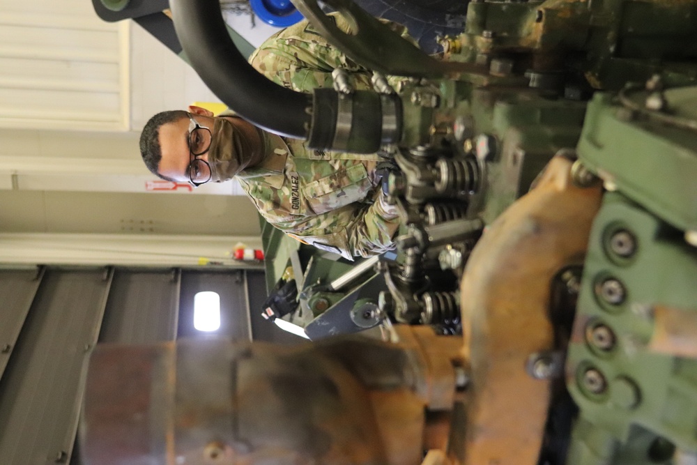 Construction Equipment Repairer Advanced Leader Course students build skills at Fort McCoy