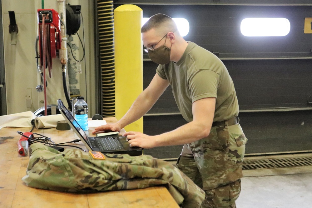 Construction Equipment Repairer Advanced Leader Course students build skills at Fort McCoy