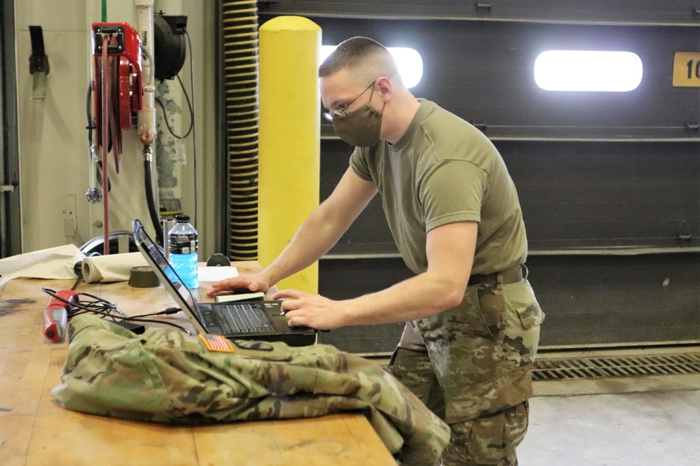 Construction Equipment Repairer Advanced Leader Course students build skills at Fort McCoy