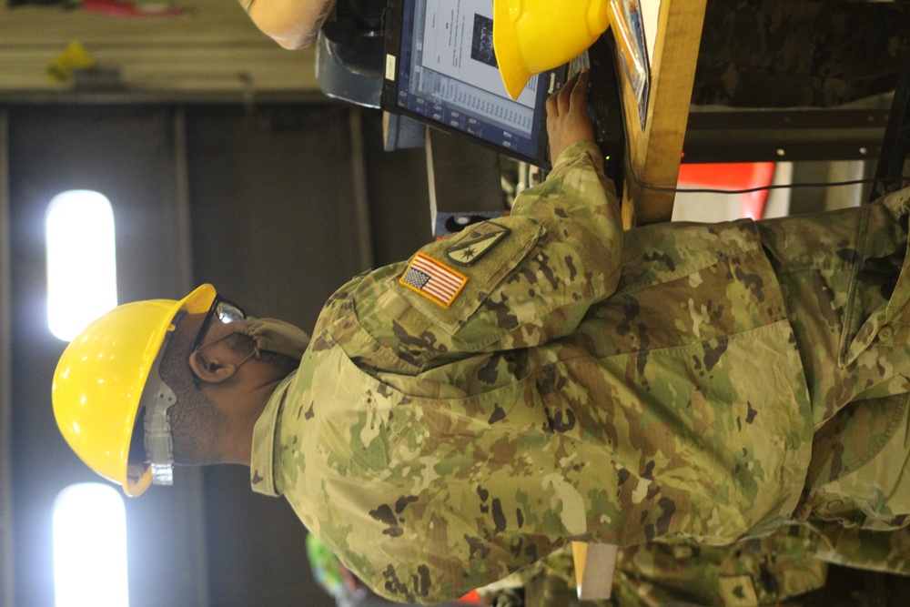 Construction Equipment Repairer Advanced Leader Course students build skills at Fort McCoy