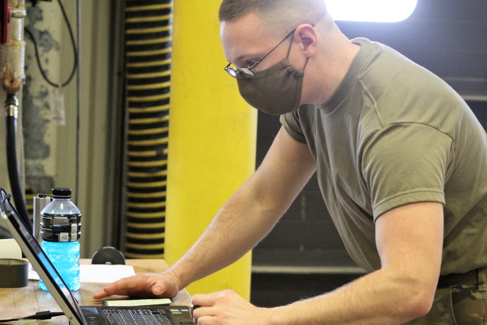 Construction Equipment Repairer Advanced Leader Course students build skills at Fort McCoy