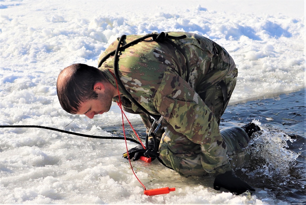 CWOC class 22-03 students jump in for cold-water immersion training