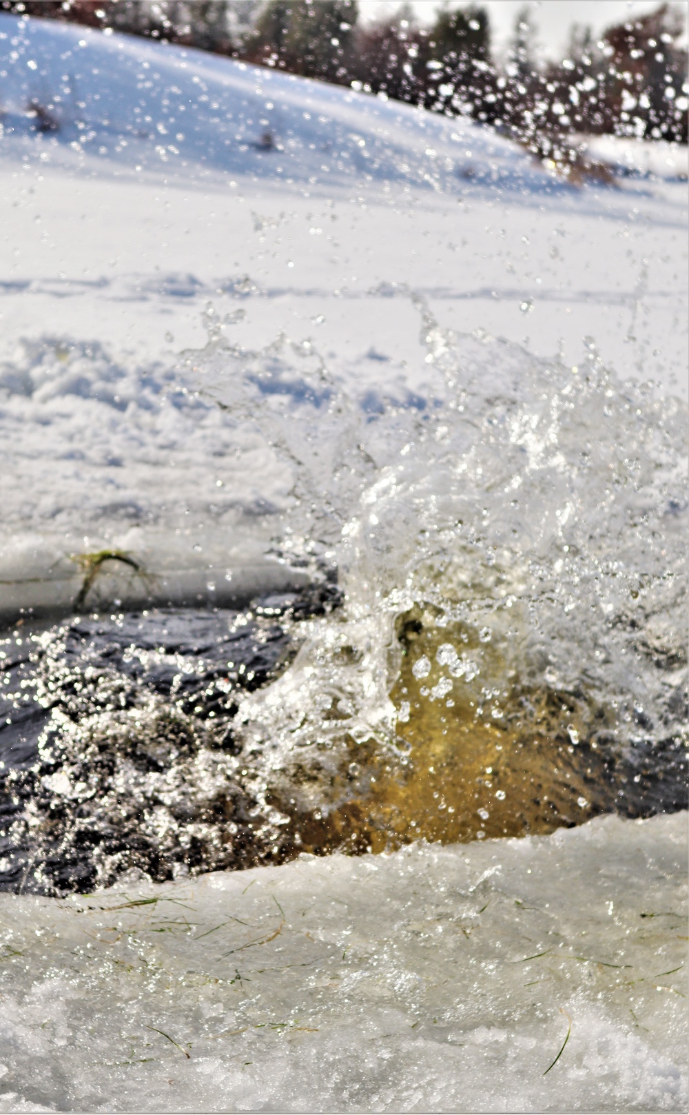 CWOC class 22-03 students jump in for cold-water immersion training