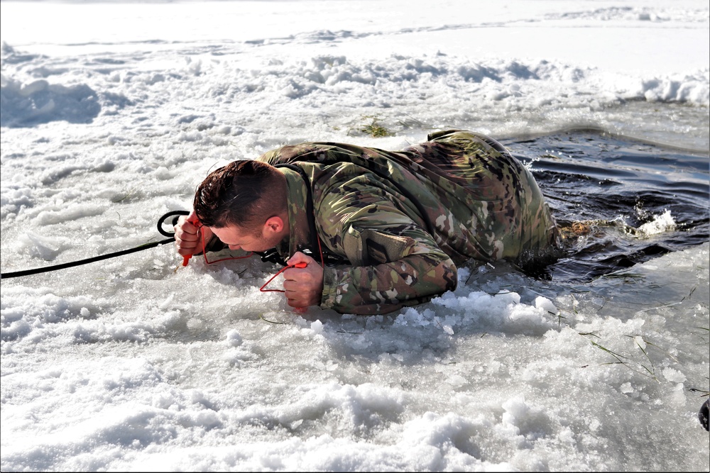 CWOC class 22-03 students jump in for cold-water immersion training