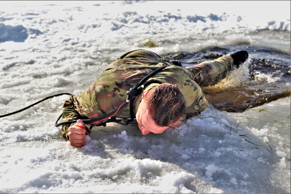 CWOC class 22-03 students jump in for cold-water immersion training