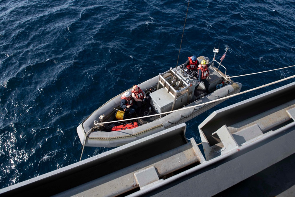 Boat Certification Aboard USS New Orleans 2022