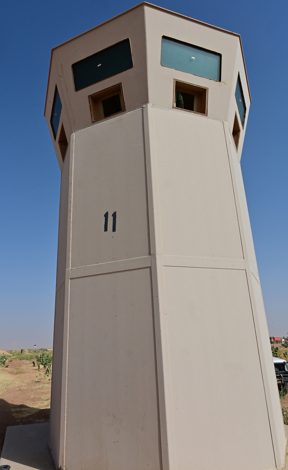 Adapt and overcome! Airmen in Africa modify guard towers