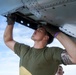 CH-53E deep cleaning aboard USS Portland