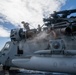 CH-53E deep cleaning aboard USS Portland