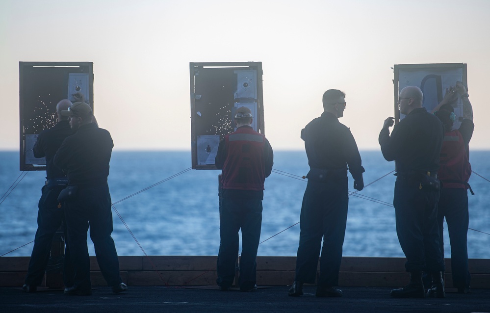 Sailors Mark Targets