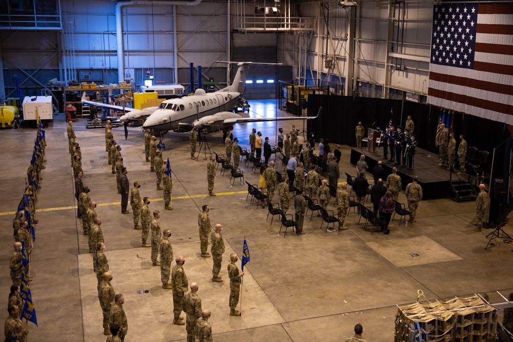 Col. Christopher D. Gries assumes command at the 137th SOW
