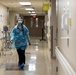 Army nurses work at OU Health University of Oklahoma Medical Center