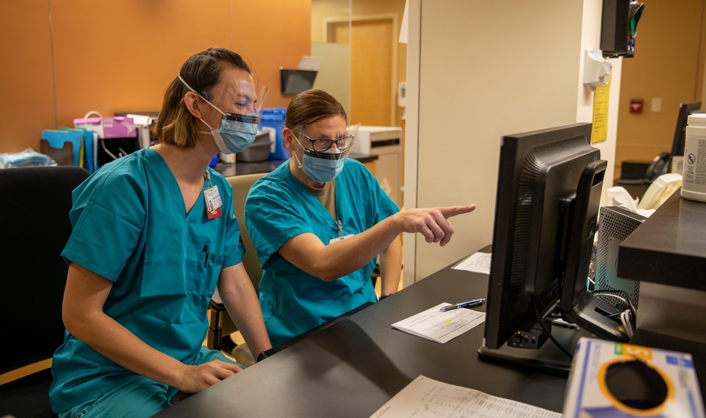 Air Force Medical Personnel Begin Supporting COVID Operations In Hartford, Connecticut