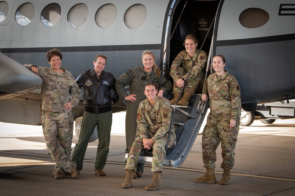 137th SOW nominee and fellow Airmen attend 5th Annual Oklahoma Women in Aviation &amp; Aerospace Day