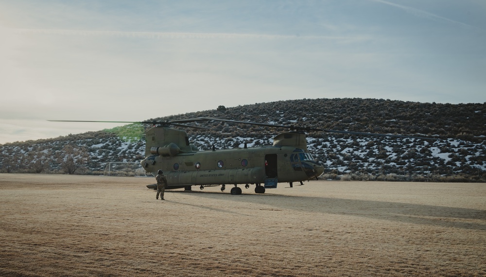 Nevada Army and Air Guard on display during High School Career Day