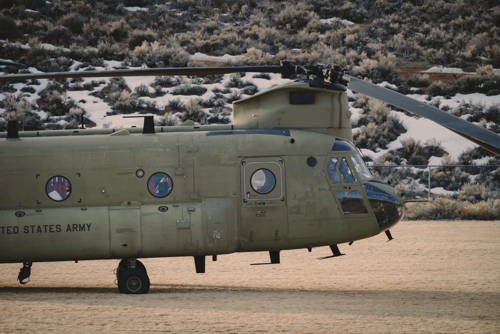 Nevada Army and Air Guard on display during High School Career Day