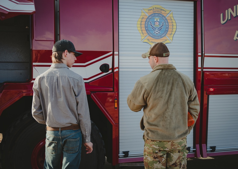 Nevada Army and Air Guard on display during High School Career Day