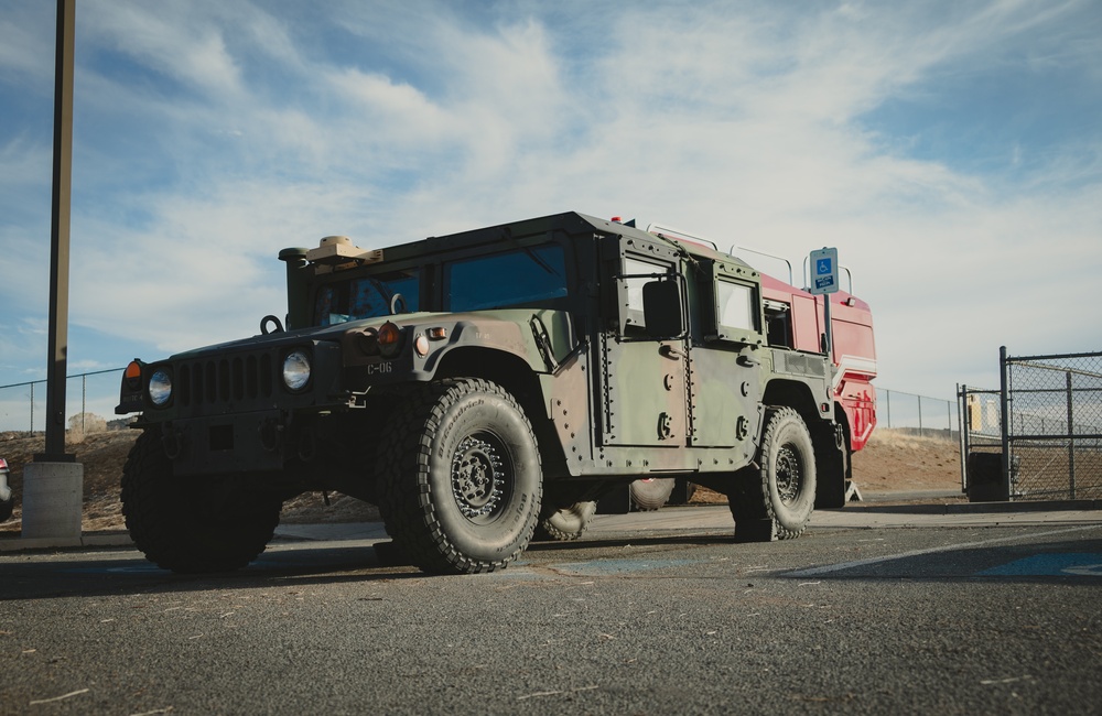 Nevada Army and Air Guard on display during High School Career Day