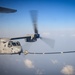 Marine Super Hercules aerial refuels French Mirages