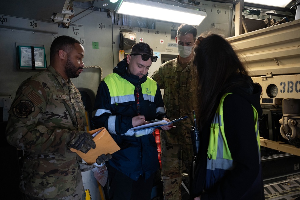 435th AGOW and 521st AMOW operations continue in Poland