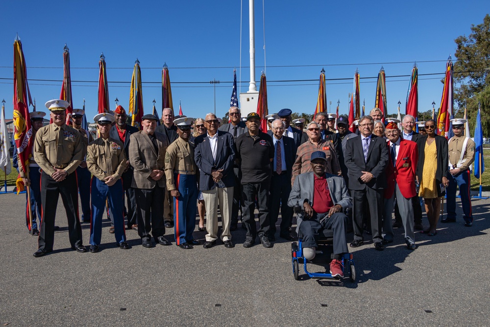 1st Marine Division Colors Rededication Ceremony