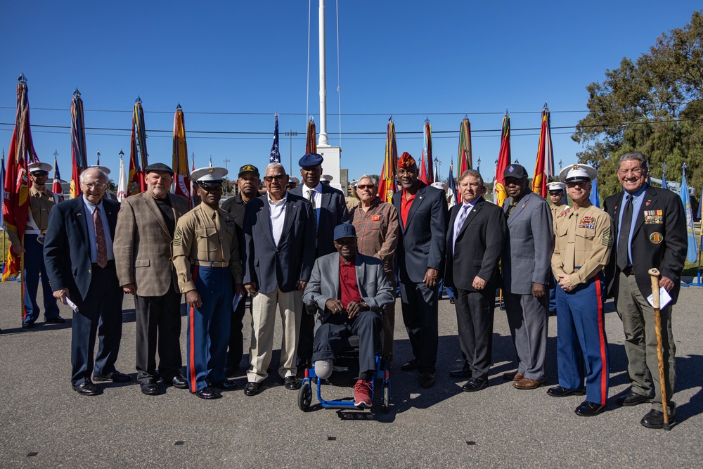 1st Marine Division Colors Rededication Ceremony