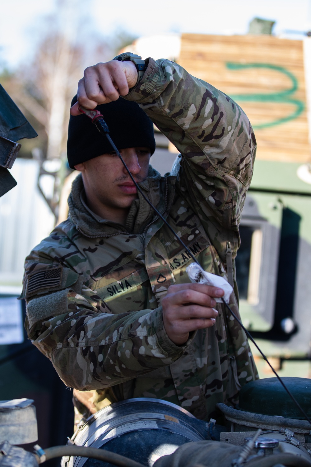 All American Paratroopers prepare to depart Rzeszow