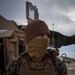 Marines prepare vehicles for a convoy movement prior to Exercise Cold Response 2022