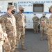 Lt. Gen. Richard W. Scobee visits Travis Air Force Base, CA