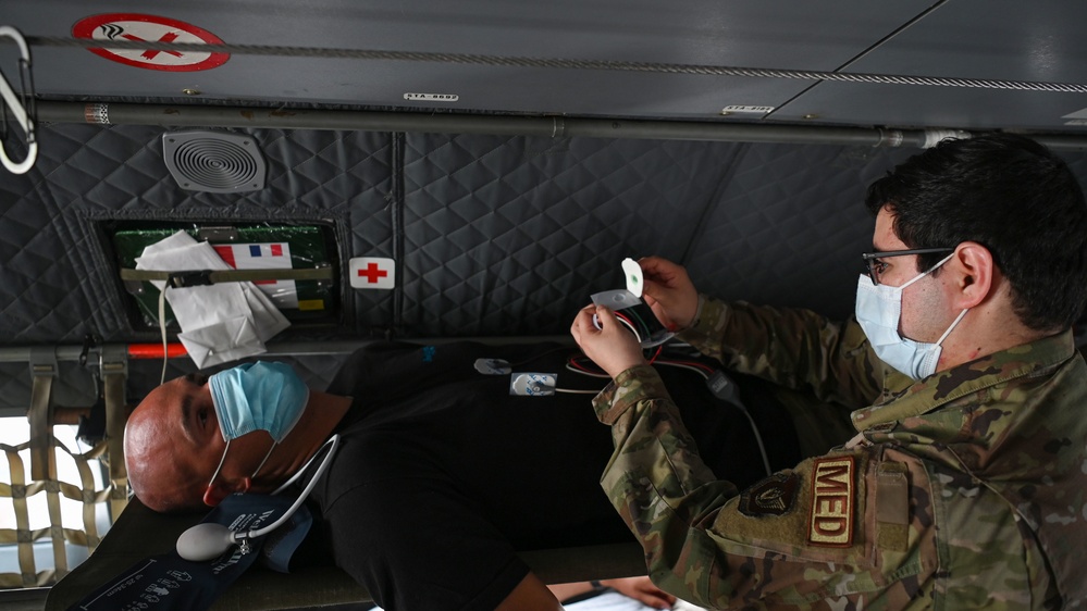 Trilateral medical evacuation response training during Cope North 22