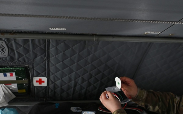 Trilateral medical evacuation response training during Cope North 22
