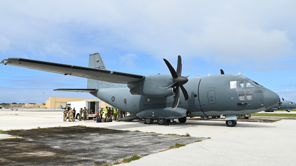 Trilateral medical evacuation response training during Cope North 22