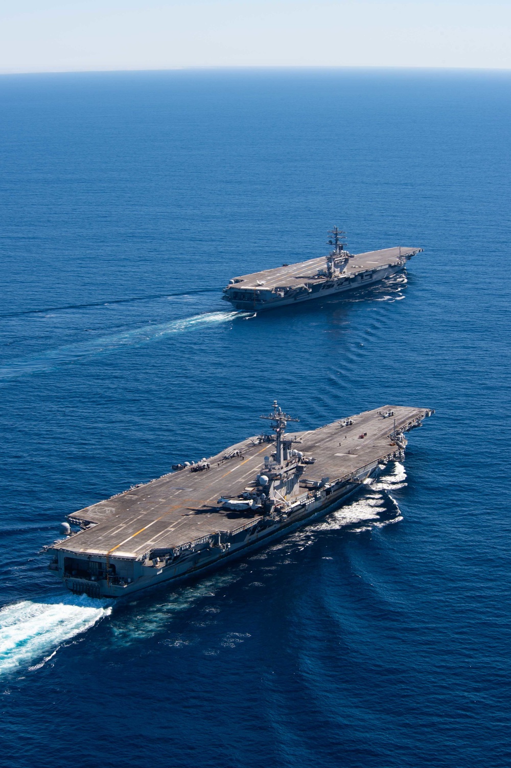 DVIDS - Images - USS Carl Vinson (CVN 70) and USS Nimitz (CVN 68 ...