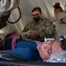 Expeditionary medical team treats simulated med-evac patients for Cope North 22