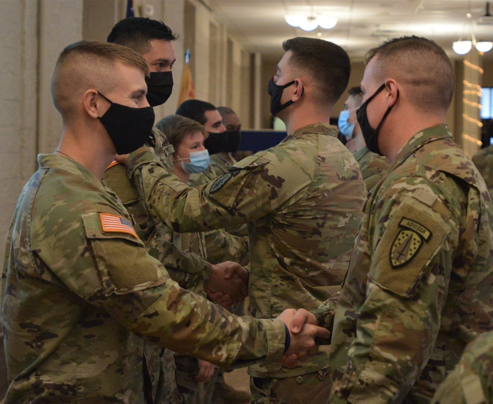 Illinois Army National Guard Security Force Assistance Brigade Team Deploys to Mongolia