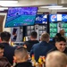 USS Carl Vinson (CVN 70) Sailors Watch the Super Bowl in Pacific Ocean
