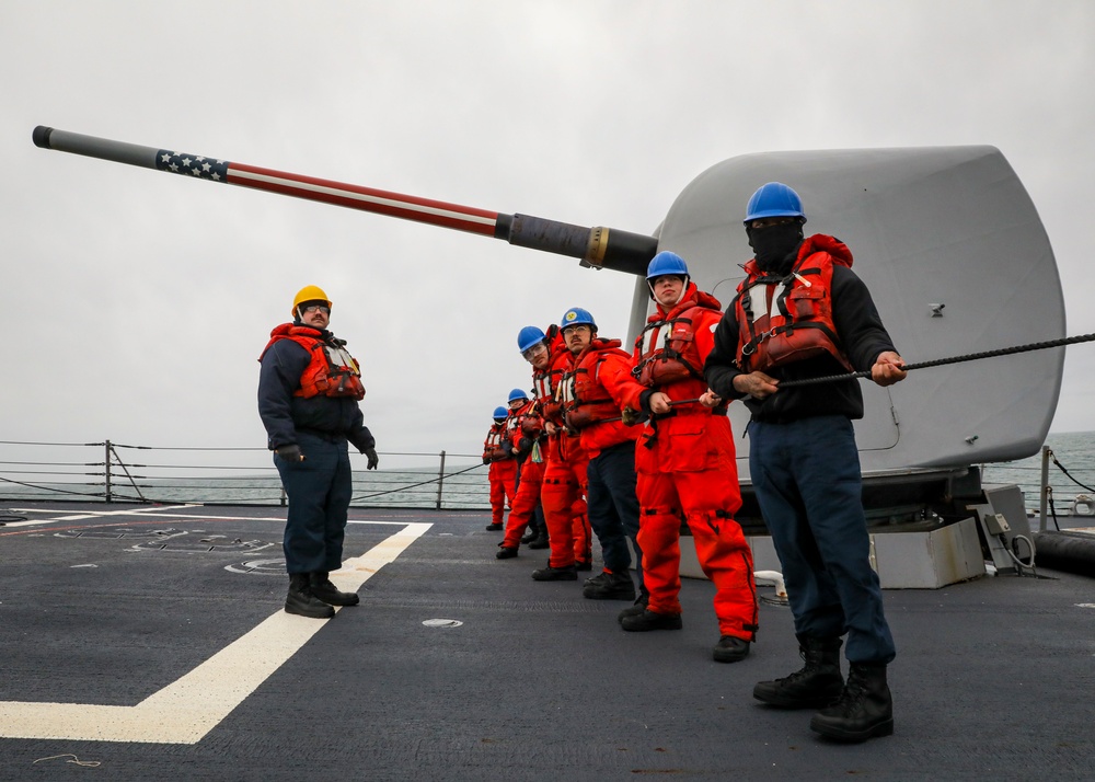 USS Porter (DDG 78) Replenishment-at-sea