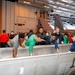 Abraham Lincoln Sailors watch Super Bowl LVI
