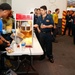 Abraham Lincoln Sailors watch Super Bowl LVI