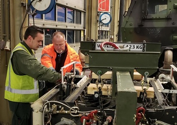 AFSBn-Benelux maintenance director oversees Dutch Ministry of Defense team at Eygelshoven
