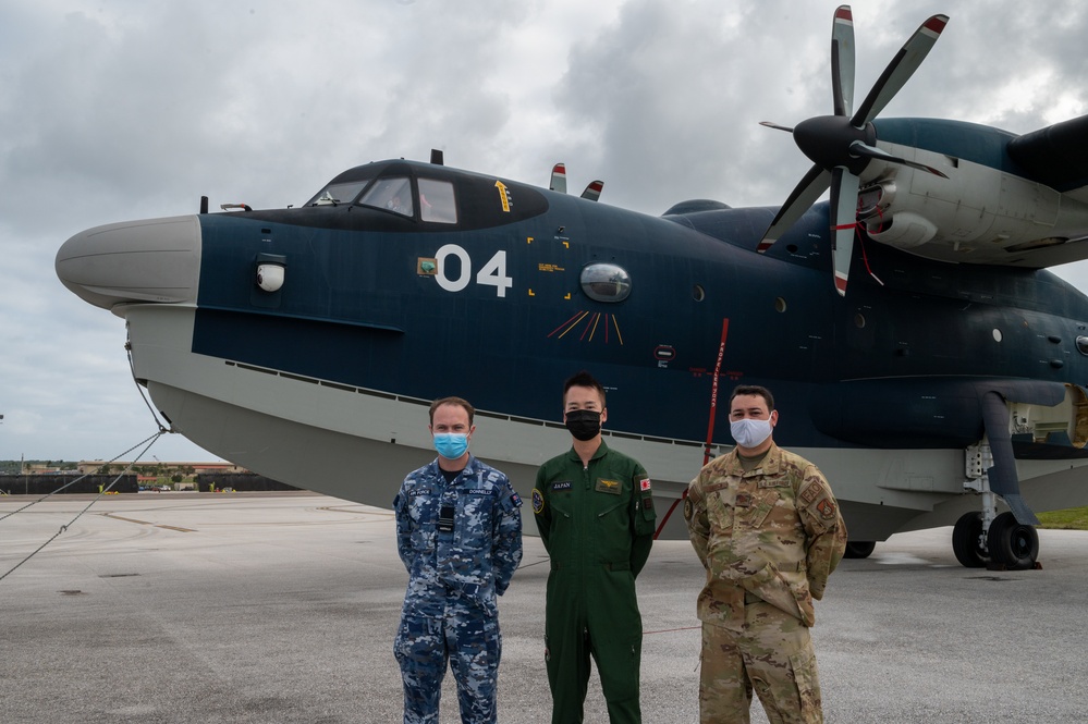 JMSDF provides tour of US-2 during Cope North 22