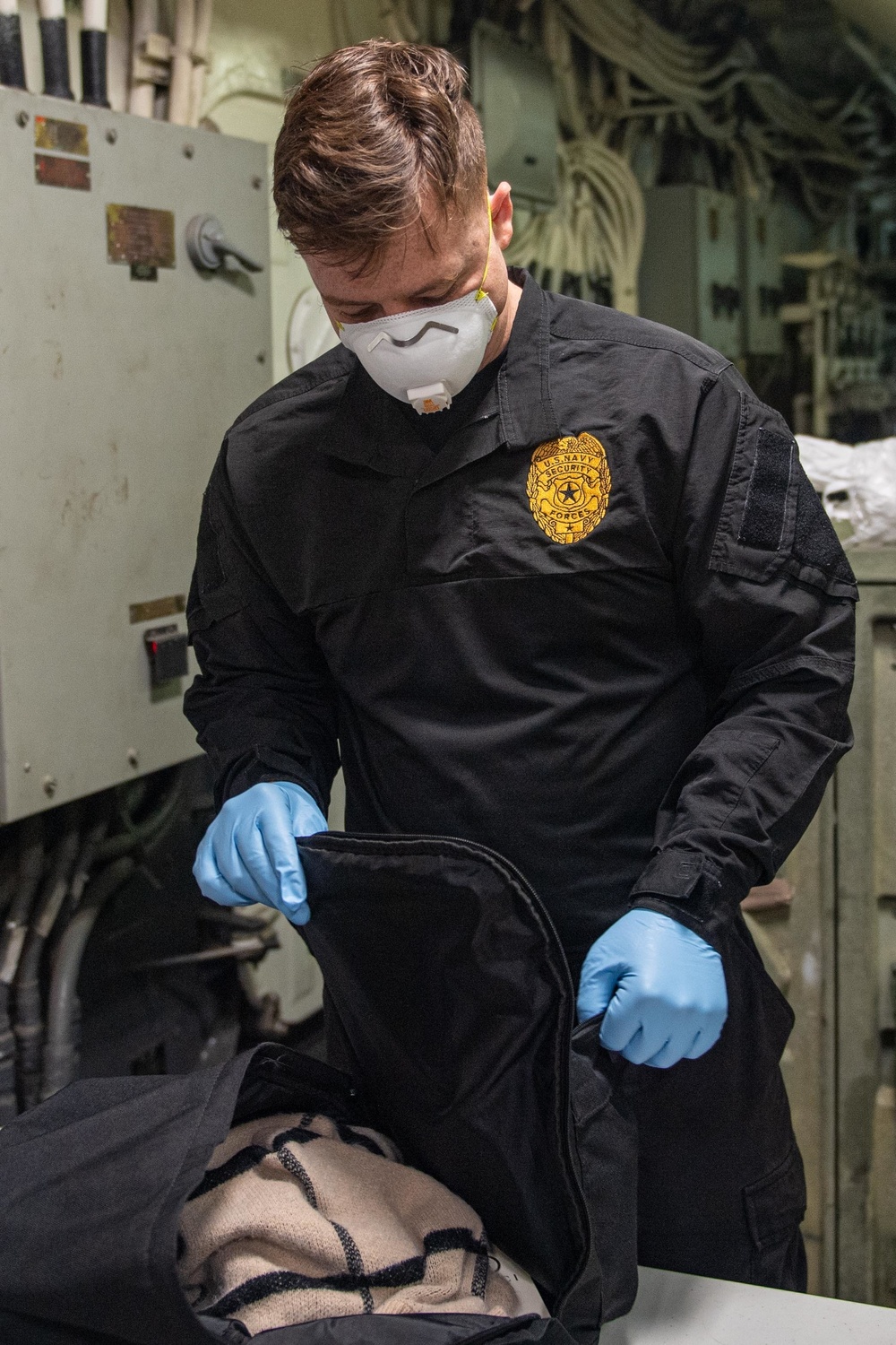 USS America Sailors Conduct Non-Combatant Evacuation Operation drill