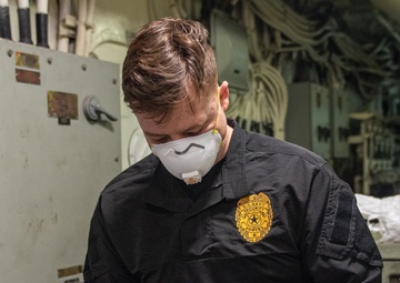 USS America Sailors Conduct Non-Combatant Evacuation Operation drill