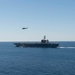 USS Carl Vinson Steams Alongside USS Nimitz