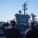 USS Carl Vinson Steams Alongside USS Nimitz