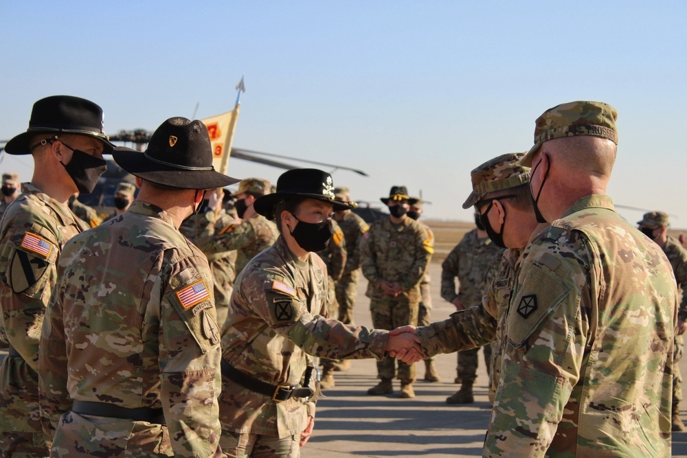 Spearhead Assault Helicopter Battalion Changes Command in Romania