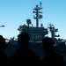 USS Carl Vinson Steams Alongside USS Nimitz