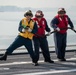 USS Jackson (LCS 6) Sailors Conduct Aviation Firefighting Drill