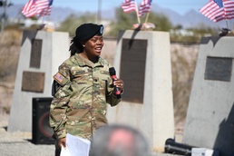 Yuma Test Center Commander keynotes annual Camp Bouse Memorial Ceremony